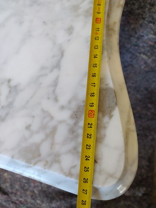 Consola din lemn ,stil baroc cu placa de marmura