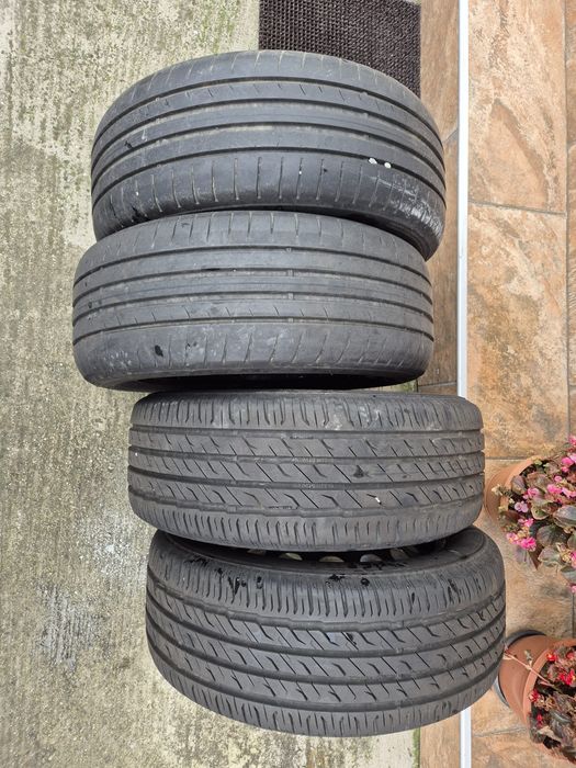 Jante tabla R16 5x112 cu anvelope vara 205/55R16