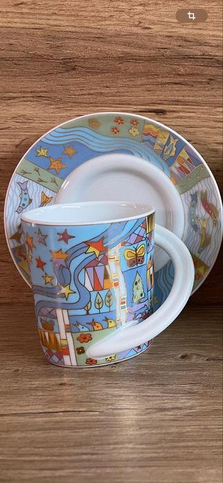 Винтидж колекционерски чаши за кафе -Rosenthal -Studio Espresso