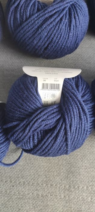 Прежда Merino Passion, Performance Yarn, 9 броя, тъмно синьо