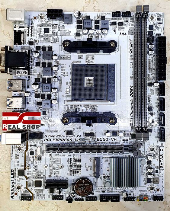 AMD-GAME: ONDA B550-WH + RYZEN 5 5600X 6/12 +16GB DDR4 3200 ~i5 12400F