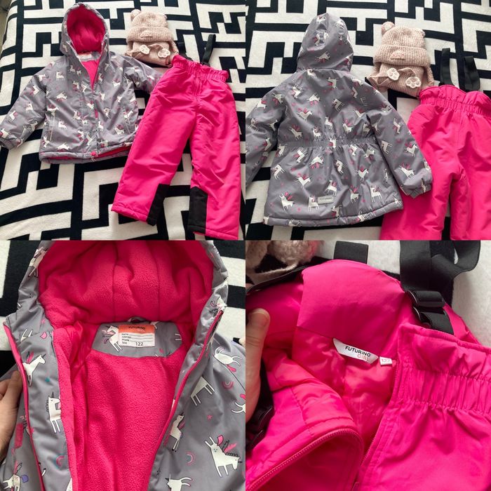 Продам зимний костюм для девочки