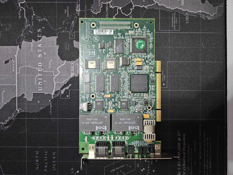 Brooktrout TruFax LP01-B PCI Fax Voice Interface Card