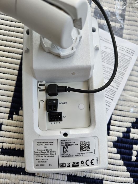 Camere supraveghere axis p1343 si P1445-LE