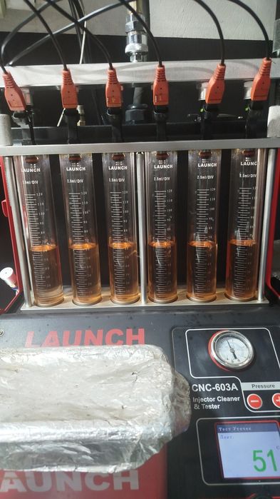 Форсунки тест, чистка, промывка