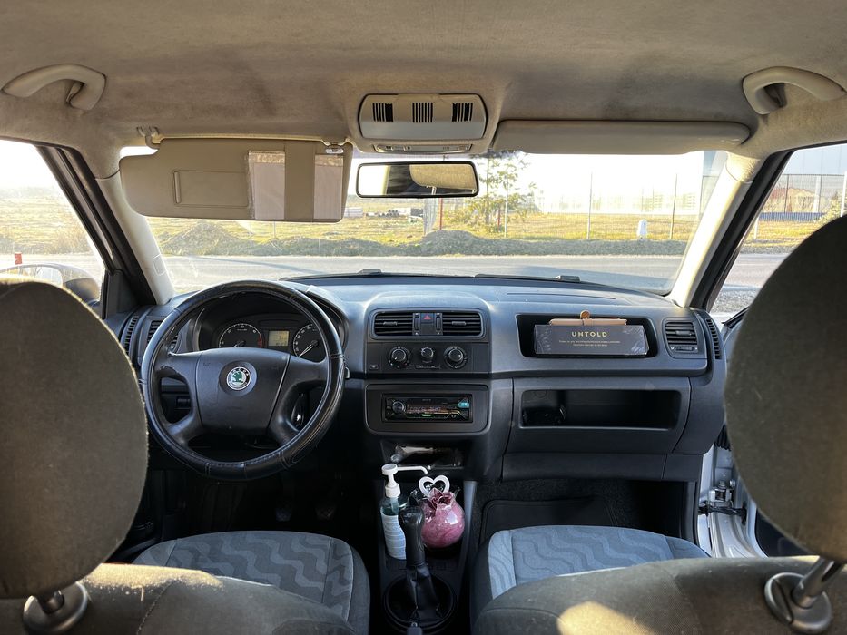 Vând/schimb Skoda Fabia 1.4 TDI, fabricată în 2008, 75 cp.