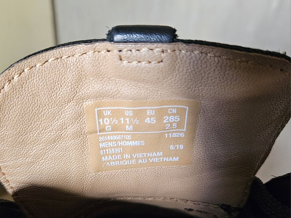 Кожени боти Clarks