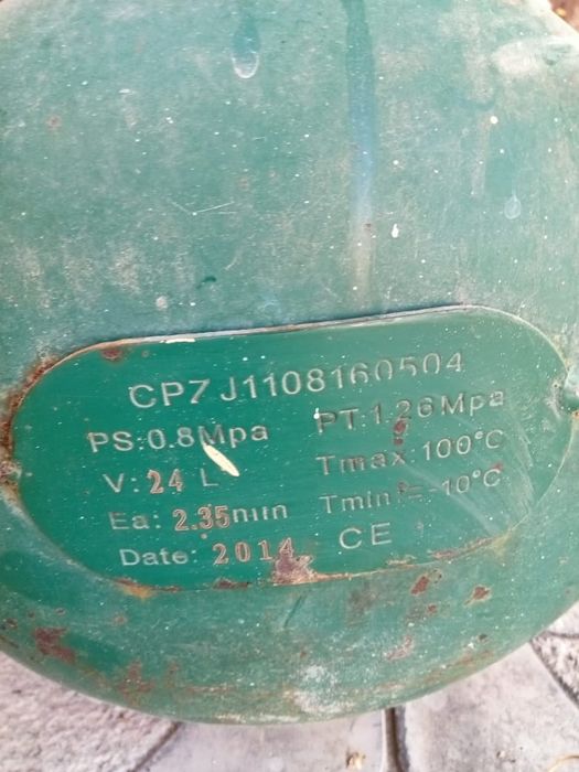 Компрессор воздушный 24л Полностью рабочий