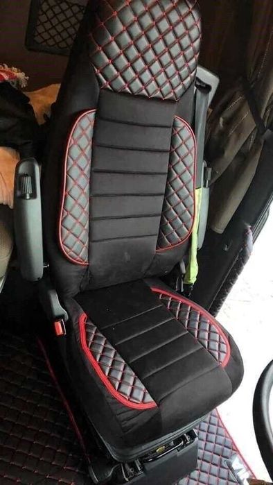 Комплект калъфи DELUX за седалки на SCANIA R S Euro 6, 2016г+ , 6 цвята