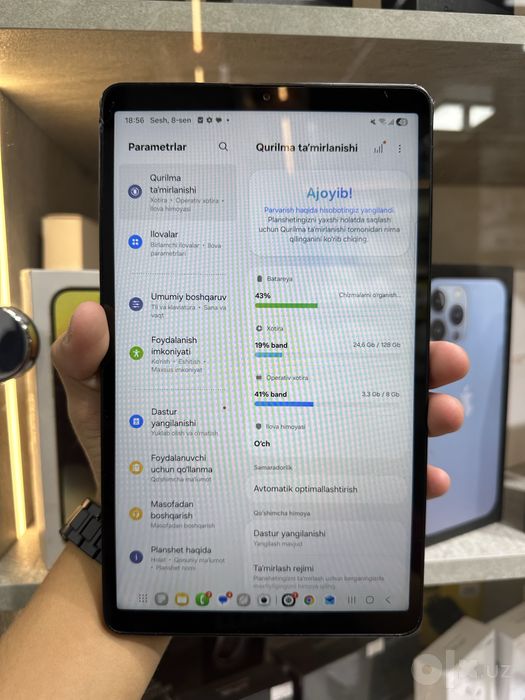 Samsung Tab A11 ideeal