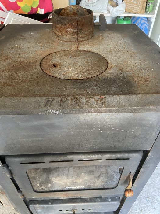 Камина с водна риза,камина и готварска печка.