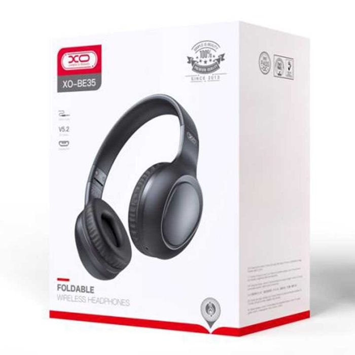 Casti Wireless, Over Ear, BT 5.2, 100h StandBy, Gaming, Elegant, Black