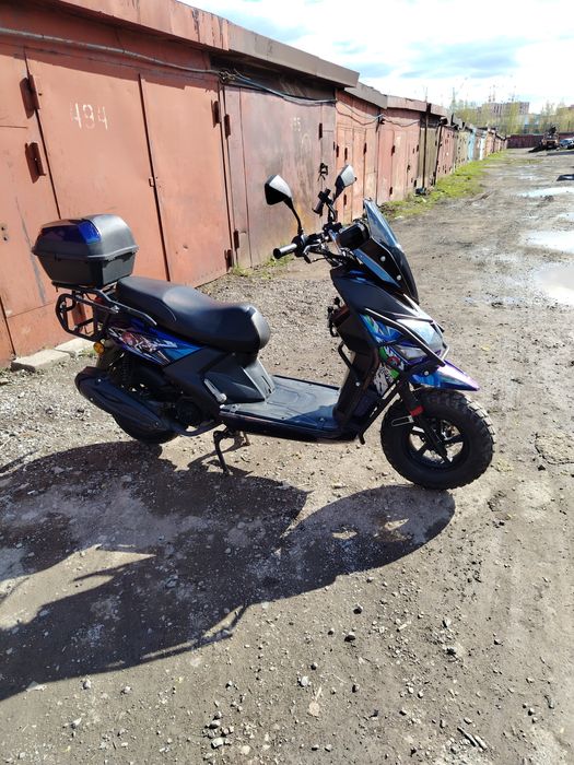 Скутер самурай, мопед