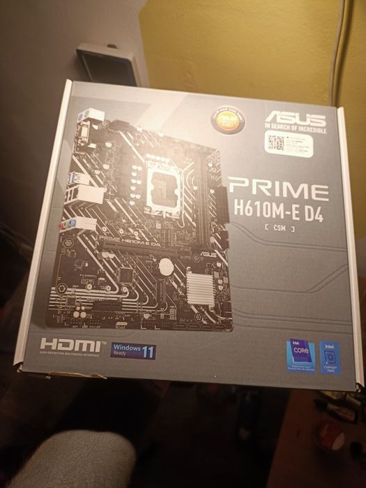 Lga 1700 asus h610m-e d4