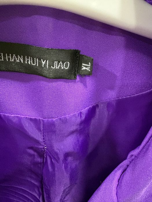 Пиджак xl фиолетовый