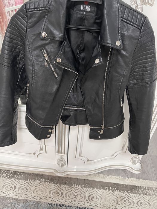 Женская кожанка