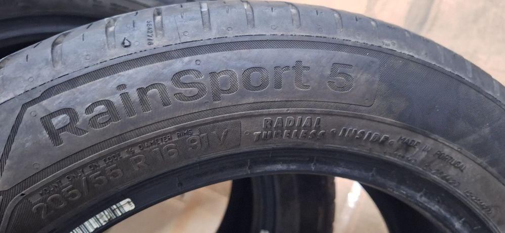 7.6мм! 2 р 205 55 16 Uniroyal rainsport 5