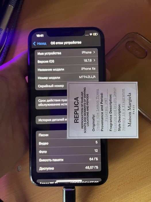 Iphone XS 64гб 73% акб