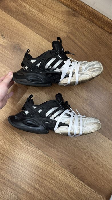 Adidas Xlg runner deluxe alb negru