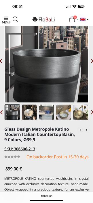 Lavoar Glass Design Italia