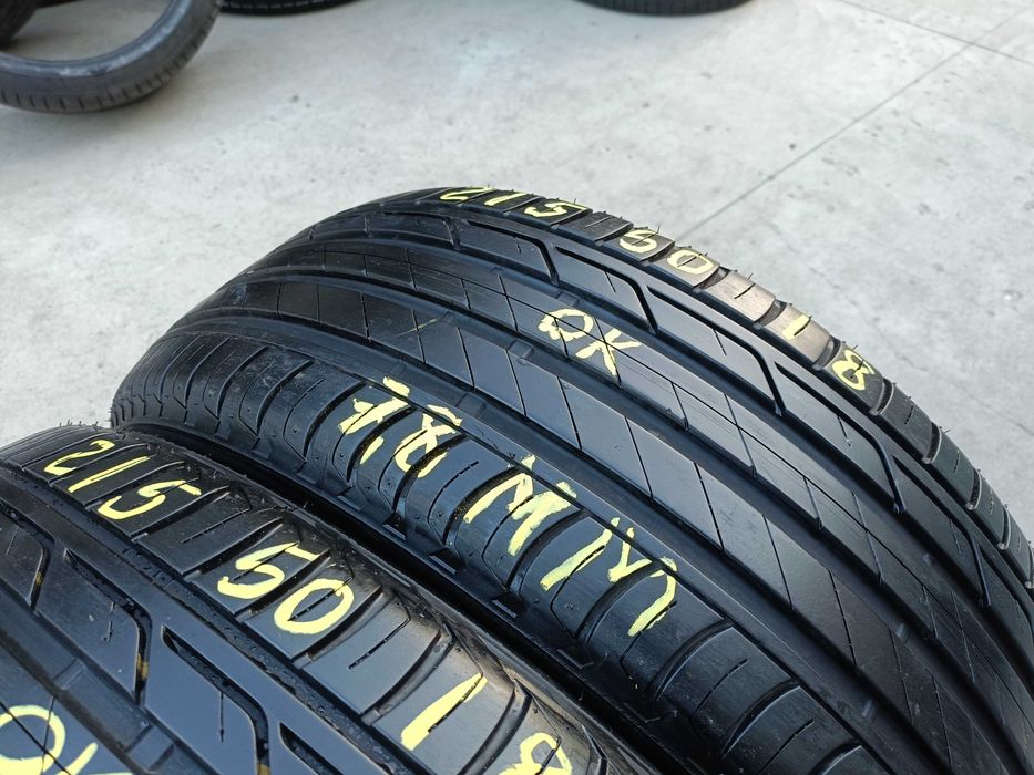 Doua anvelope vara 215 50 18 bridgestone turanza T001 profil de 7,8 mm