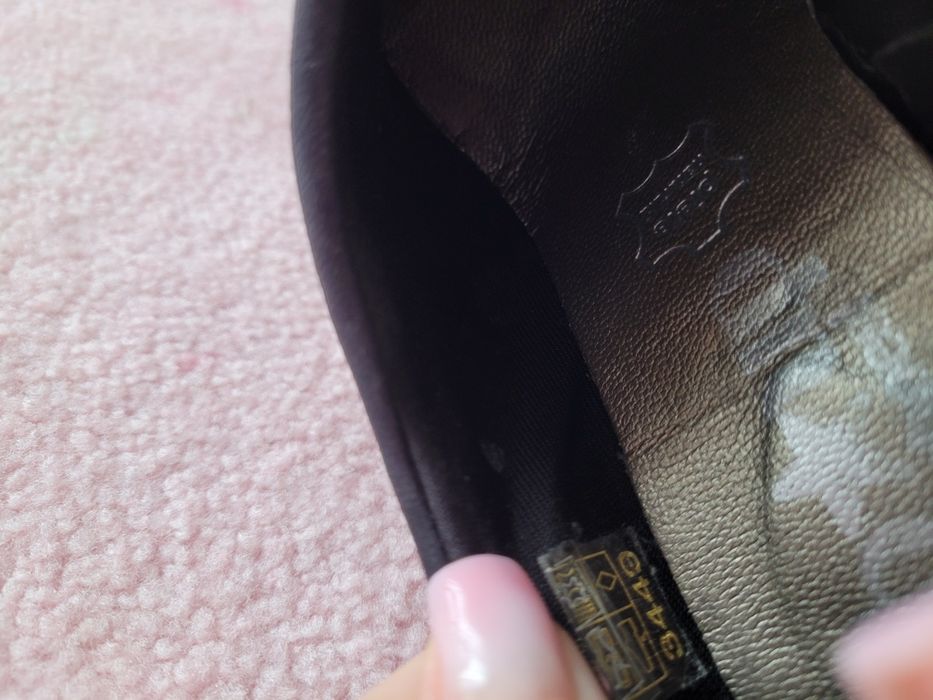 Pantofi cu toc BbUP piele intoarsa,  36 si 37