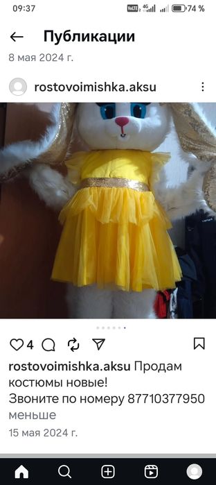 Продам костюмы теди!