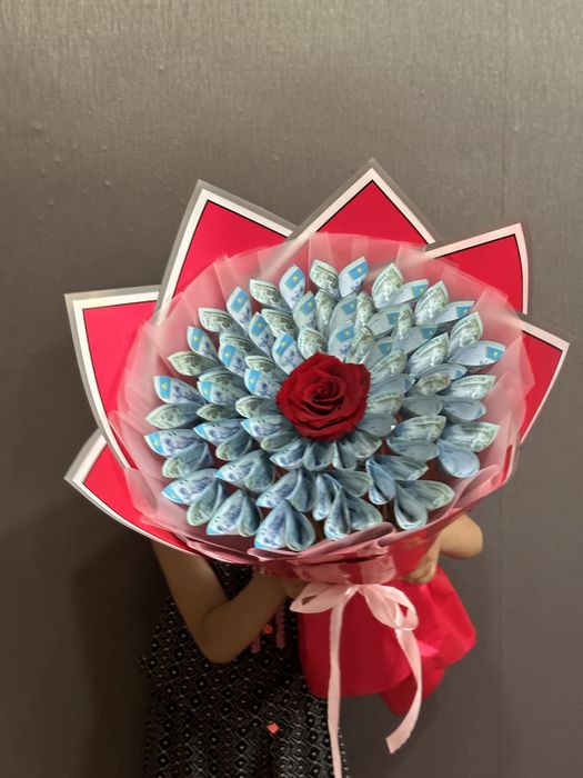 Денежный букет Алматы