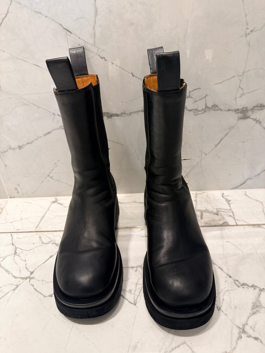 Боти естествена кожа Bottega Veneta