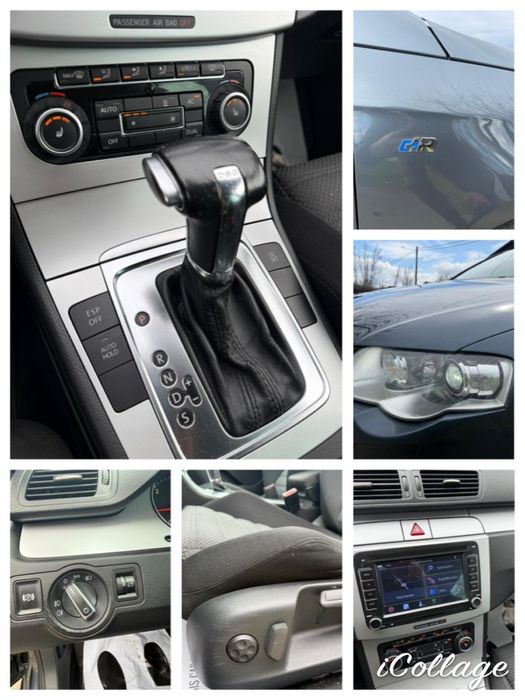 Vw Passat B6 R line 2010/Automat/Euro 5/170cp Webasto/Navi/Bixenon-Import recent/Carte service