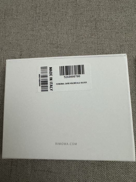 Portofel Rimowa Card Holder Aluminium