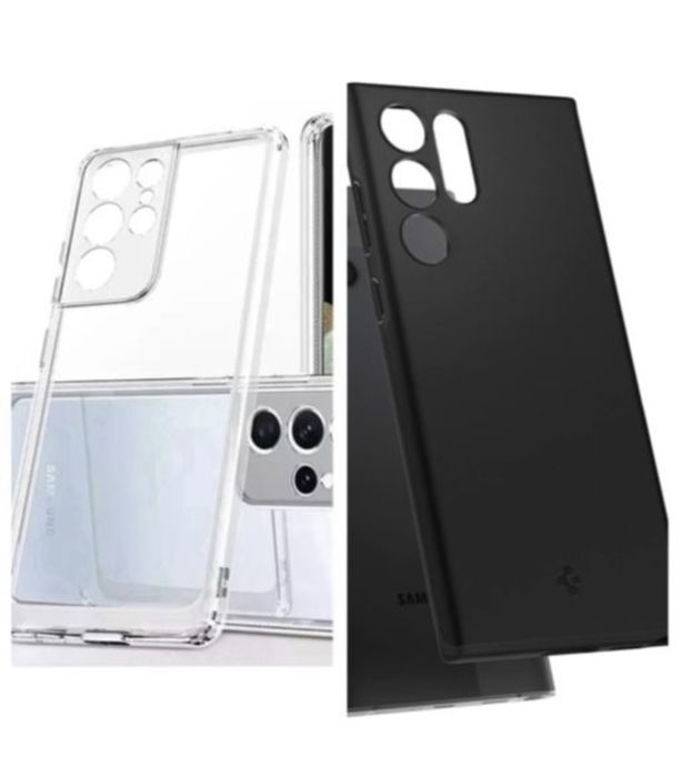 Husa Safe Samsung S21/S22/S23/S24/S25/S26 Plus Ultra Type Negru/Clara