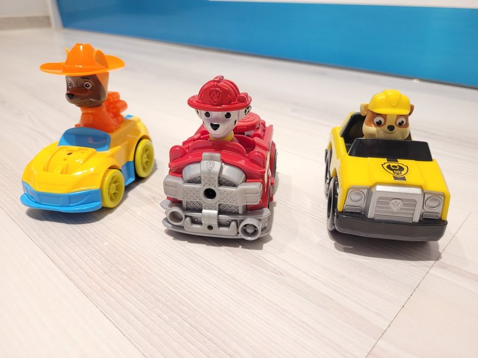 Set 6 mașini Paw Patrol