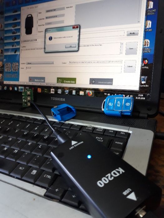 Vand KD 200 programator telecomenzi auto