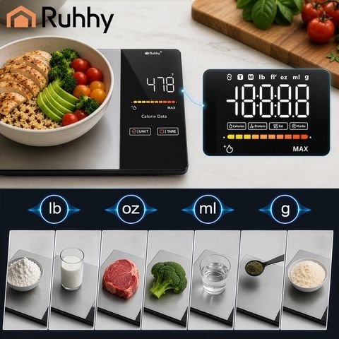 Смарт кухненска Bluetooth везна Ruhhy 24632