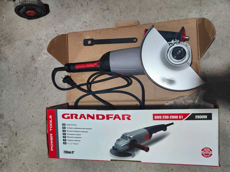 Продаю свою болгарку УШМ Grandfar 2600Вт