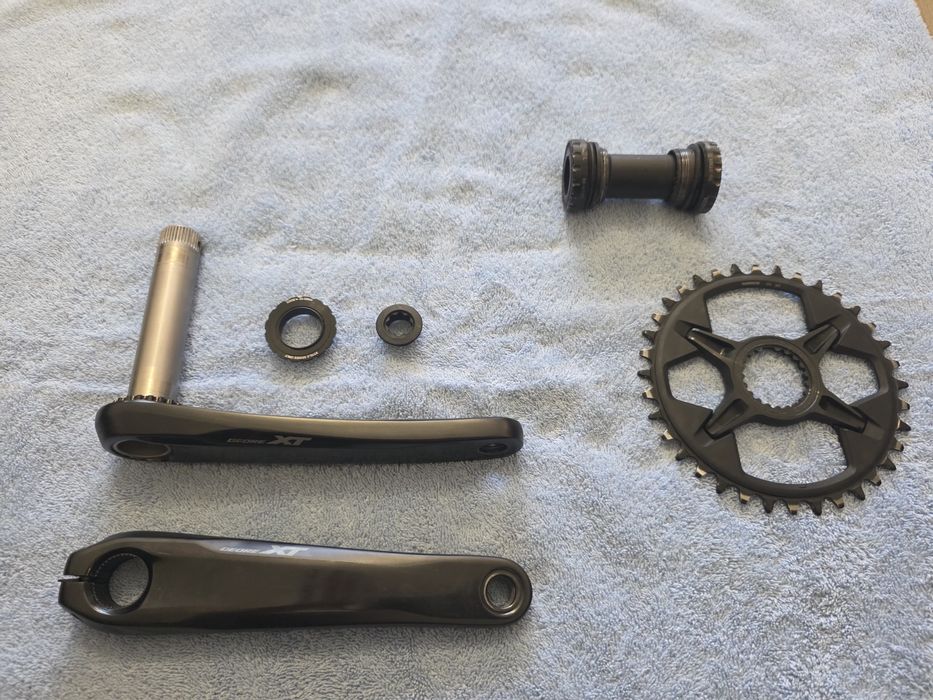 курбел SHIMANO Deore XT 1x12-speed FC-M8100-1 - 180mm