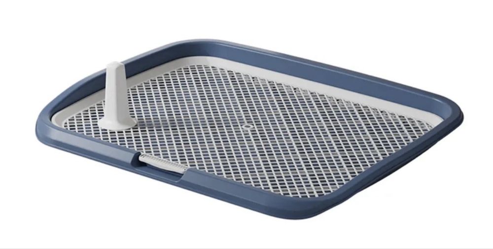 Собачий лоток со столбиком для собак