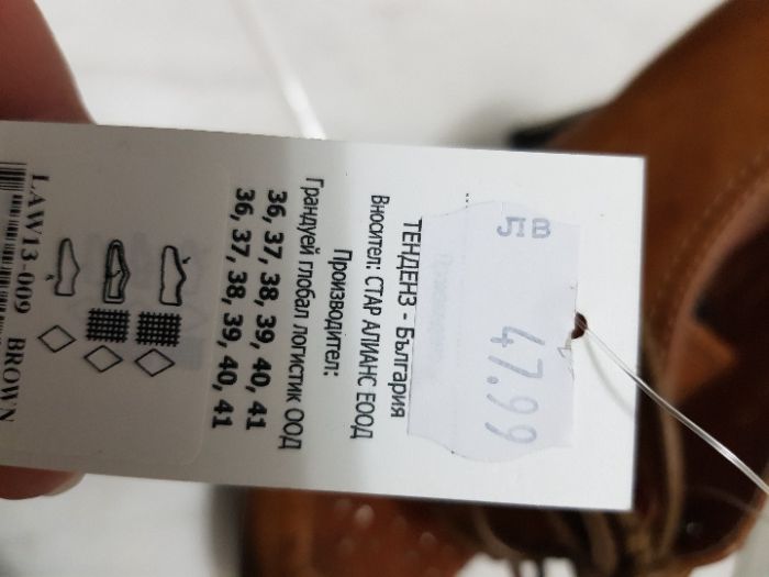 Нови дамски боти №39