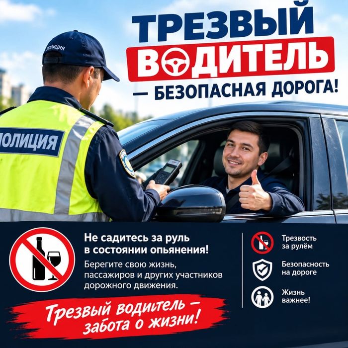 Трезвый водитель Астана