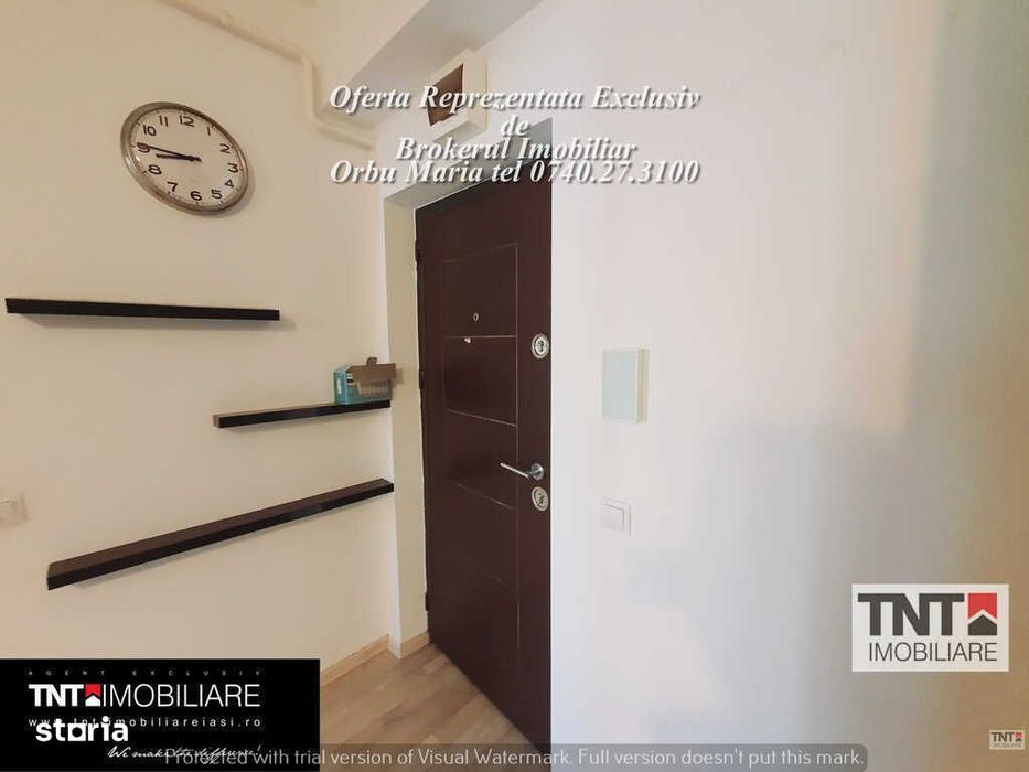 ULTRA-CENTRAL Apartament 2 Camere Open-Space Bloc Nou  Zona Palas