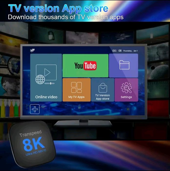 Tv Box Transpeed 4 64gb.