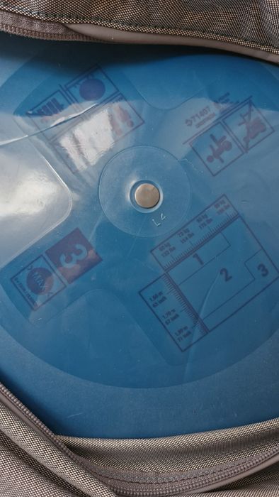 Топка за фитнес+калъф размер 3 - 75см