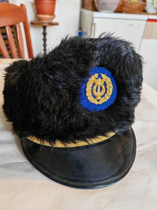 Военна Парадна Музикантска Шапка Фуражка от 1970те години
