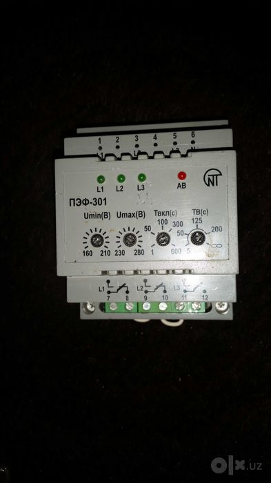 Контроллер трёхфазной сети ПЭФ-301