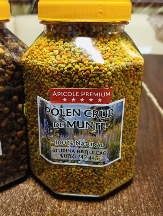 Păstura crudă, Lăptișor de Matcă Pur, Polen Crud