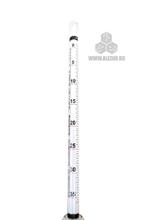 Захаромер 0 До 35% Аlla France, С Термометър, Дължина 315мм, 20200158