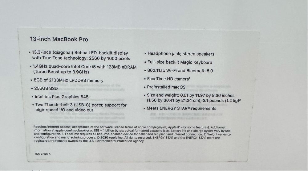 Продам MacBook Pro 13-inch