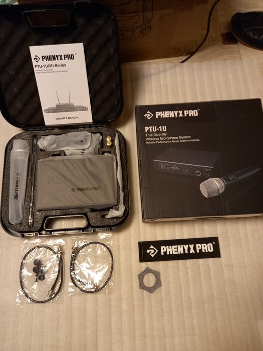 ЧИСТО НОВ Професионаленбезжицен микрофон Phenyx  Pro PTU-1U True Diver