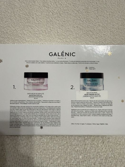 Set Galenic creme luminozitate